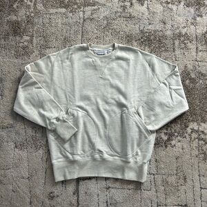 Uniform Bridge & Co. Double V Pocket Sweatshirt – Heather Grey – Like New (M)